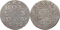 NETHERLANDS HOLLAND 2 STUIVERS -