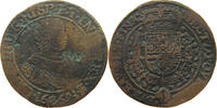 SPANISH NETHERLANDS JETON CARLOS II (1665-1700) -