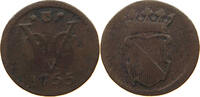 NETHERLANDS UTRECHT 1/2 DUIT -