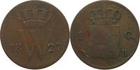 NETHERLANDS CENT 1827 B WILLEM I. 1815-1840 S 100.41 元  ＋  58.49 元 运费