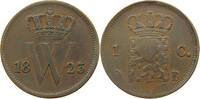 NETHERLANDS CENT 1823 B WILLEM I. 1815-1840 SS 225.91 元  ＋  58.49 元 运费