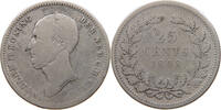 NETHERLANDS 25 CENTS WILLEM II. 1840-1849 -