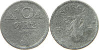 NORWAY 10 ORE 1943 HAAKON VII. 1905-1957 S 41.84 元  ＋  58.49 元 运费