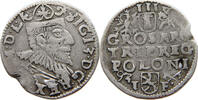 POLAND 3 GROSCHEN Sigismund III (1587-1632) -