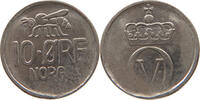 NORWAY 10 ORE 1959 Olav V. (1957-1991) MINTING ERROR SS 284.48 元  ＋  58.49 元 运费