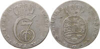 NORWAY 8 SKILLING Christian VII. (1766-1808) -