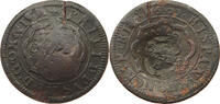 SPAIN 4 MARAVEDIS Felipe III. (1598-1621) COUNTERMARKED -