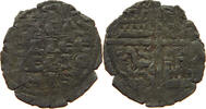 SPAIN 1/4 MARAVEDI ALFONSO X. CASTILLE LEON -