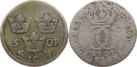 SWEDEN 5 ORE Charles XII. (1697-1718) RARE -
