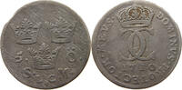 SWEDEN 5 ORE Karl XII. (1697-1718) -