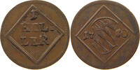BAYERN HELLER Karl Theodor (1777-1799) -