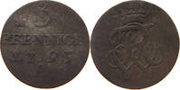 PREUSSEN 3 PFENNIG 1795 A Friedrich Wilhelm II. (1786-1797) S 142.24 元  ＋  58.49 元 运费