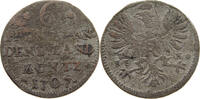 PREUSSEN 6 PFENNIG Friedrich I. (1701-1713) -