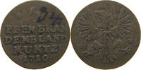 PREUSSEN 6 PFENNIG Friedrich I. (1701-1713) -