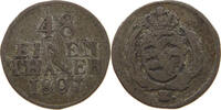 SACHSEN 1/48 TALER Friedrich August I. der Gerechte (1806-1827) -