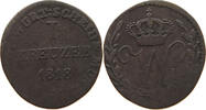 WÜRTTEMBERG KREUZER Wilhelm I. (1816-1864) -