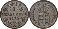 WÜRTTEMBERG KREUZER 1870 Karl (1864-1891) SS 133.99 元  ＋  58.54 元 运费