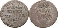 SCHAUMBURG LIPPE 1/24 TALER -