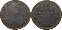 Hessen-Kassel 3 Heller WILHELM VIII -