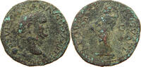 ROME EMPIRE AS Vespasianus 69-79 PONTIF AVGVSTI -