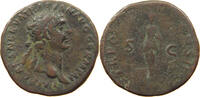 ROME EMPIRE AS Trajanus (98-117) TR POT COS II AE -