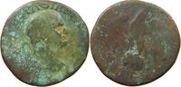 ROME EMPIRE AS Vespasianus (69-79) EAGLE ON GLOBE -