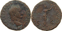 ROME EMPIRE AS Vespasianus (69-79) SC AEQVITAS AVGVSTI -