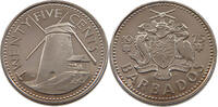 BARBADOS 25 CENTS -