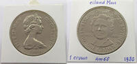 ISLE OF MAN CROWN 1980 VZ 66.94 元  ＋  58.49 元 运费