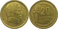 PERU 20 CENTAVOS -