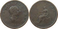 GREAT BRITAIN HALFPENNY GEORGE III. 1760-1820 -
