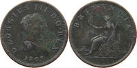 GREAT BRITAIN HALFPENNY GEORGE III. 1760-1820 -