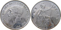 GREAT BRITAIN PENNY George VI. (1936-1952) SILVER PLATED -