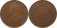 AUSTRALIA 1/2 PENNY George V. (1910-1936) -
