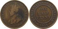 AUSTRALIA HALFPENNY George V. (1910-1936) -