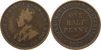 AUSTRALIA HALFPENNY George V. (1910-1936) -