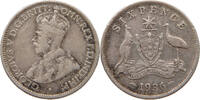 AUSTRALIA SIXPENCE George V. (1910-1936) -