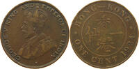HONG KONG CENT George V. (1910-1936) -