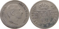 PHILIPPINES 10 CENTIMOS Alfonso XII. (1874–1885) -