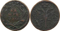 RUSSIA DENGA Anna Ivanovna (1730-1740) -