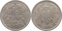 Kaiserreich 1/2 Mark Wilhelm II. (1888-1918) -