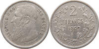BELGIUM 20 FRANCS Leopold II. 1865-1909 -