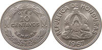 HONDURAS 10 CENTAVOS 1967 VZ 209.18 元  ＋  58.49 元 运费