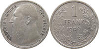 BELGIUM FRANC Leopold II. 1865-1909 -