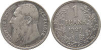 BELGIUM FRANC Leopold II. 1865-1909 -