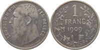 BELGIUM FRANC Leopold II. 1865-1909 -