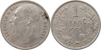 BELGIUM FRANC Leopold II. 1865-1909 -