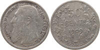 BELGIUM 50 CENTIMES Leopold II. 1865-1909 -