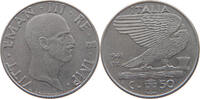 ITALY 50 CENTESIMI Vittorio Emanuele III. (1900 - 1946) -