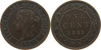 CANADA CENT 1881 Victoria 1837-1901 SS 167.34 元  ＋  58.49 元 运费